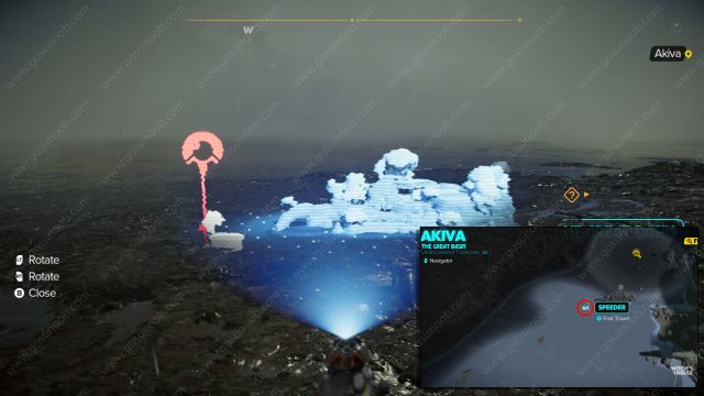 Akiva second vault holotracker map location