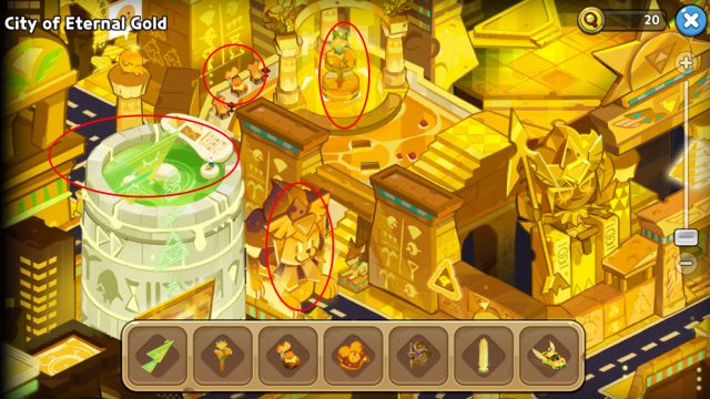 Cookie Run Kingdom Olive Cookies Expedition City of Eternal Gold 2