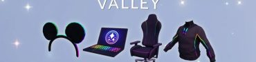 disney dreamlight valley twitch drops laptop mickey ears chair & hoodie