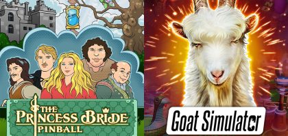 Pinball FX gets The Princess Bride and Goat Simulator DLCs