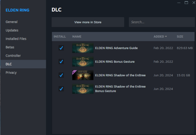 how to start elden ring dlc on steam